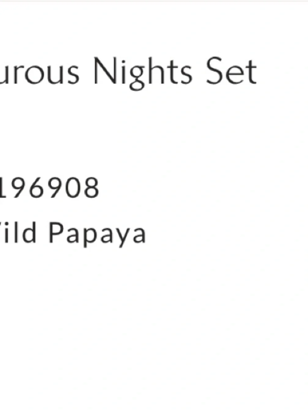 Free People Adventurous Night Set - Wild Papaya- Size XS